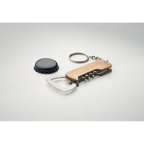 3-in-1 bamboo keychain - Image 5